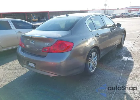 2012 Infiniti G37 Journey z USA, uszkodzony, nr VIN JN1CV6AP6CM627685